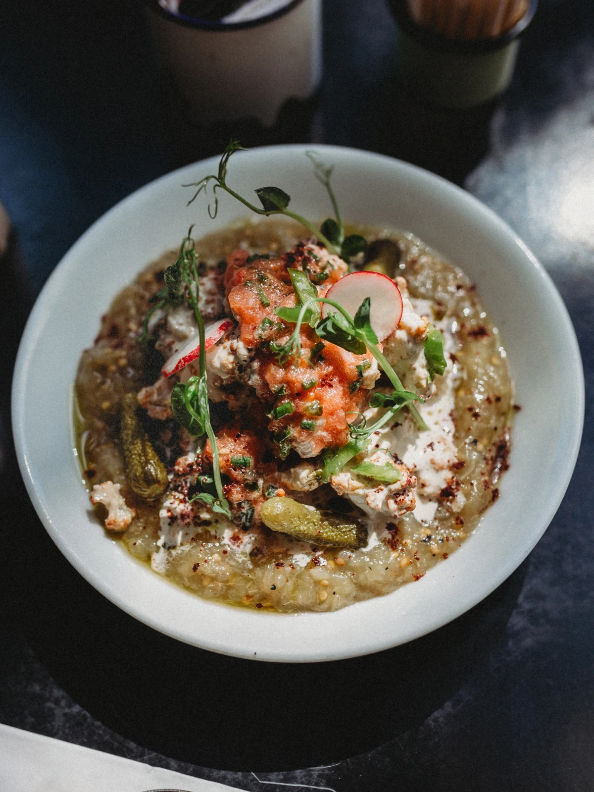 What is a traditional gumbo made of?