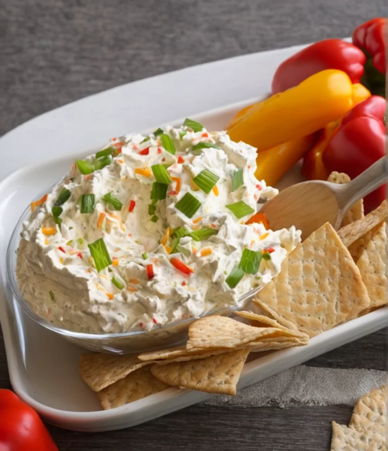 Whipped Cream Cheese and Bell Pepper Dip Recipe