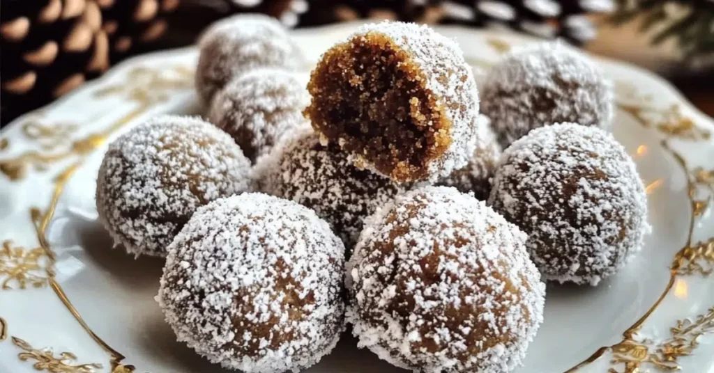 Gingerbread Snowballs Recipe