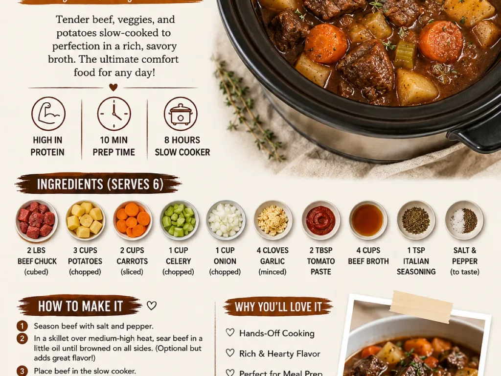 Beef Stew Recipes, freshly made and ready to serve