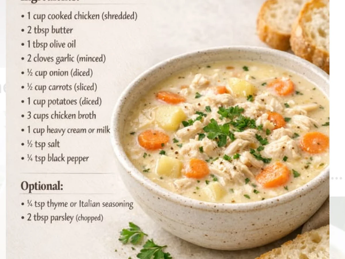 Creamy Soup Recipes, freshly made and ready to serve