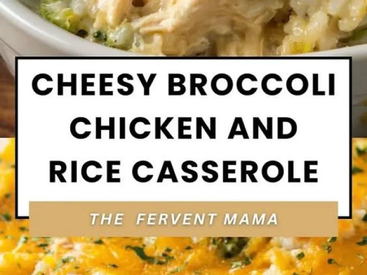 Cheesy Broccoli Chicken and Rice Casserole
