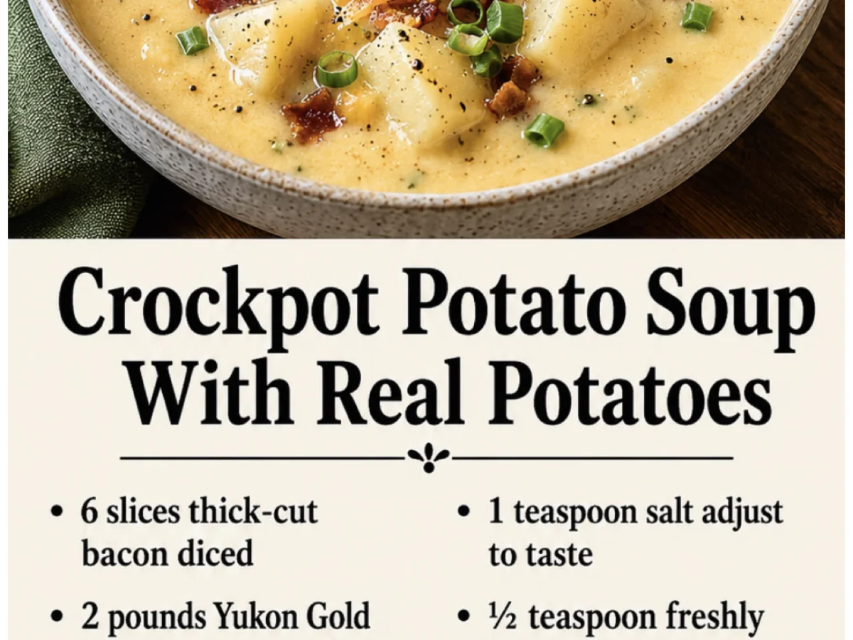 Potato Soup Recipes, freshly made and ready to serve