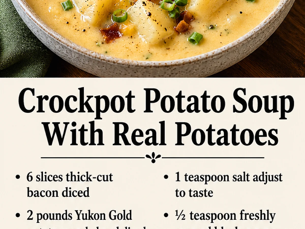 Potato Soup Recipes, freshly made and ready to serve