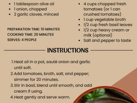 Creamy Tomato Soup Recipes – 30-Minute Comfort in a Bowl