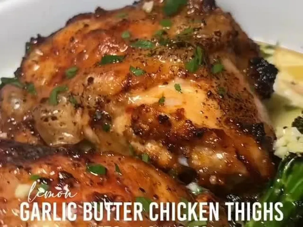 Chicken Thigh Recipes, freshly made and ready to serve