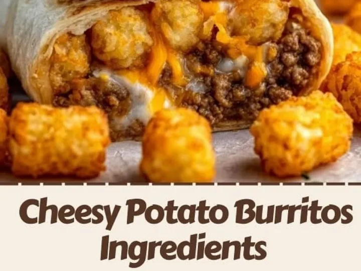 Crispy Golden Cheesy Potato Burritos