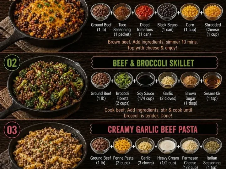 Easy Beef Recipes – Quick and Flavorful Meals in Minutes