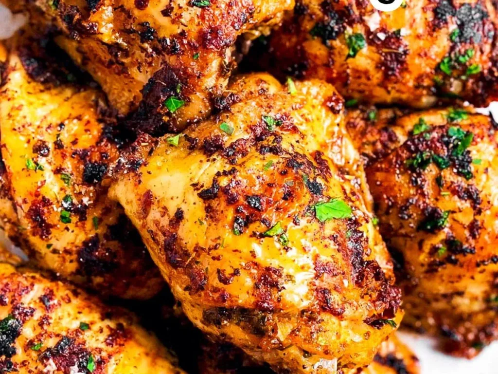 Chicken Thigh Recipes, freshly made and ready to serve