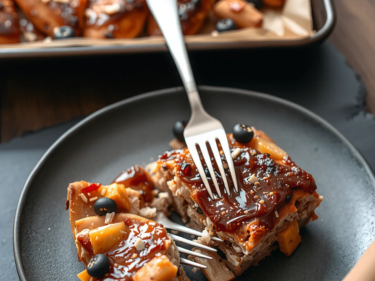 Crockpot Chicken Teriyaki, freshly made and ready to serve
