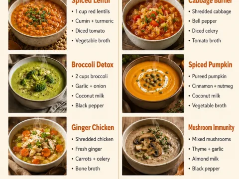 Healthy Soup Recipes – Best 30-Minute Light Meals