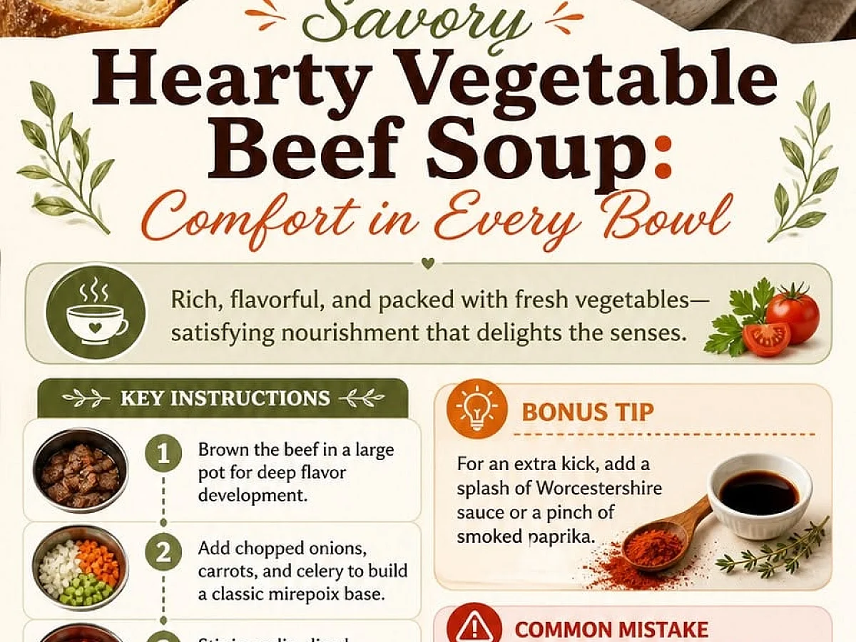 Beef Soup Recipes, freshly made and ready to serve