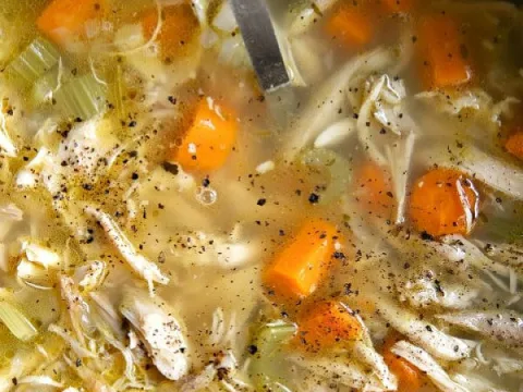 Homemade Whole Chicken Soup – Comforting & Easy