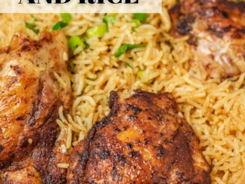 One Pot Coconut Lime Chicken and Rice – Easy