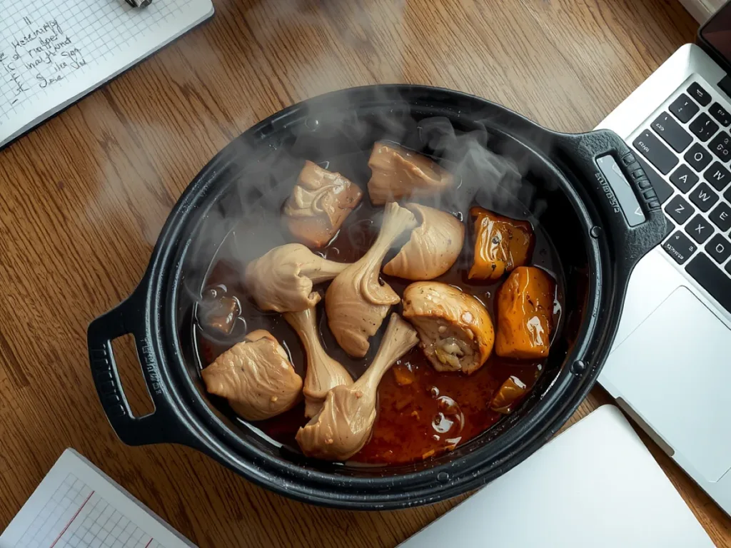 Slow Cooker Meal Prep, freshly made and ready to serve