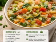 Weight Loss Vegetable Soup – Hearty Low-Calorie Meal