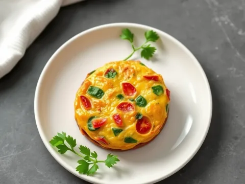 Easy Air Fryer Breakfast Frittata – 20-Minute Recipe