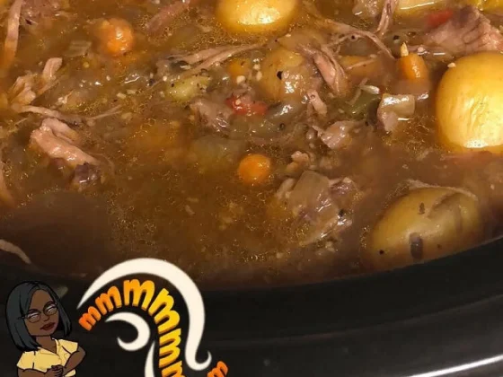 Best Ever Slow Cooker Pot Roast, freshly made and ready to serve