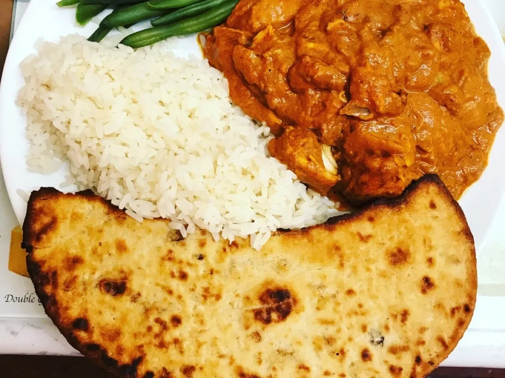 Slow Cooker Chicken Tikka Masala, freshly made and ready to serve